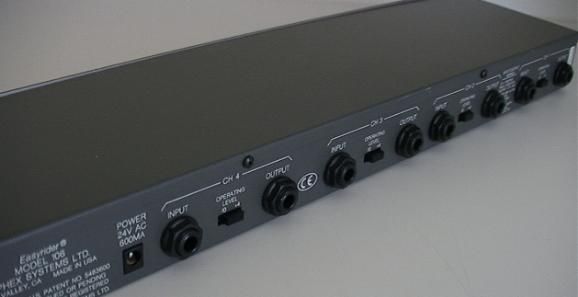 APHEX 106 EASYRIDER QUAD COMPRESSOR, 4 CHANNELS OF PROFESSIONAL AUDIO 