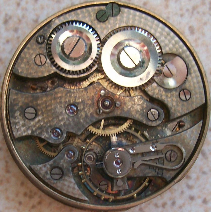 Chronometre Cortebert P. Watch movement & Dial 43 mm.  