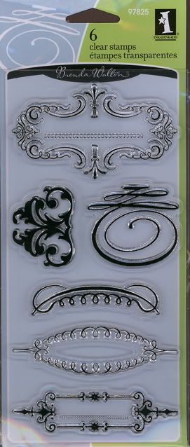 JOURNAL FRAMEs CLEAR acrylic RUBBER STAMPs Brand NEW  