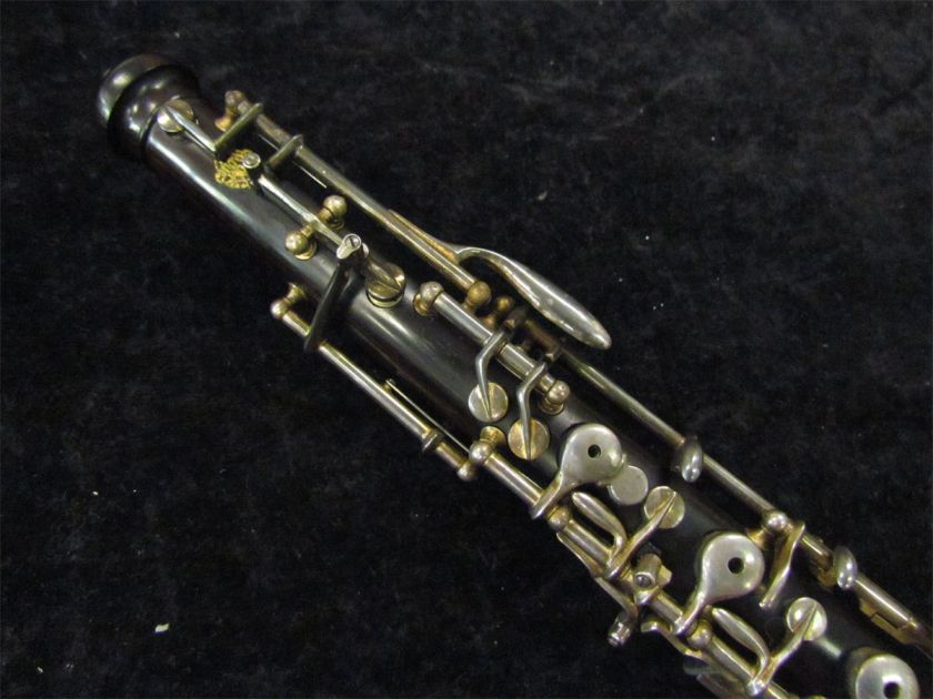 Nice Linton Oboe Modified Conservatory W/ Grenadilla Body, Low Bb, SN 