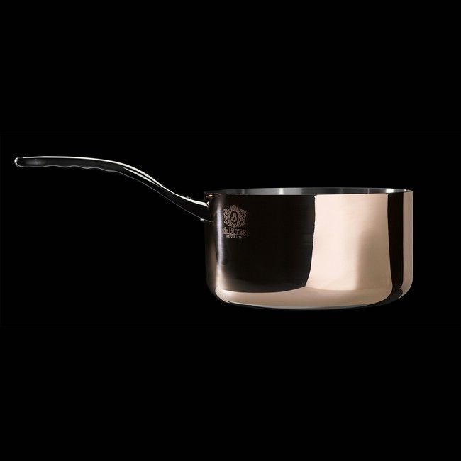 De Buyer PRIMA MATERA Copper Induction 3.5 qt Saucepan  