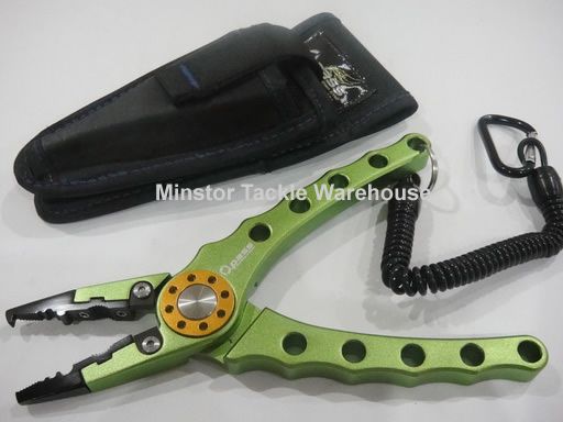 OPASS HDAP 031 Green Aluminium Fishing Plier  