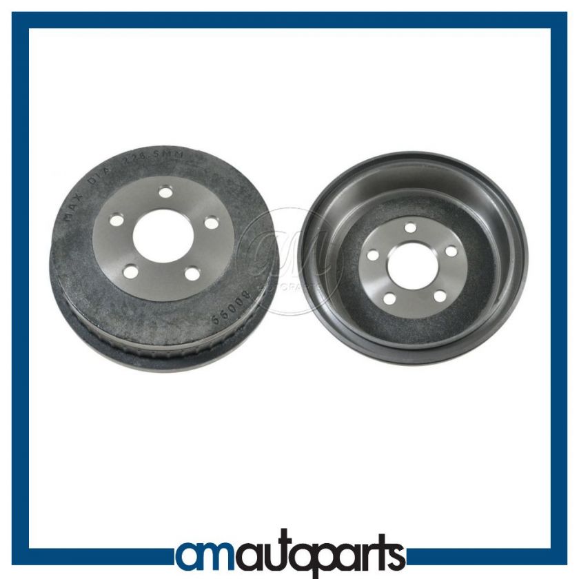 01 07 Ford Taurus Sable Rear Brake Drum Pair Set of 2  