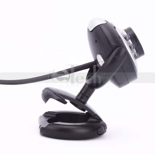 New USB 12.0M Pixels 6 LED Camera Webcam+ Mic for PC Laptop  