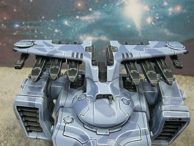 Warhammer 40K DPS painted Tau Sky Ray Missile Defence Gunship TE007 