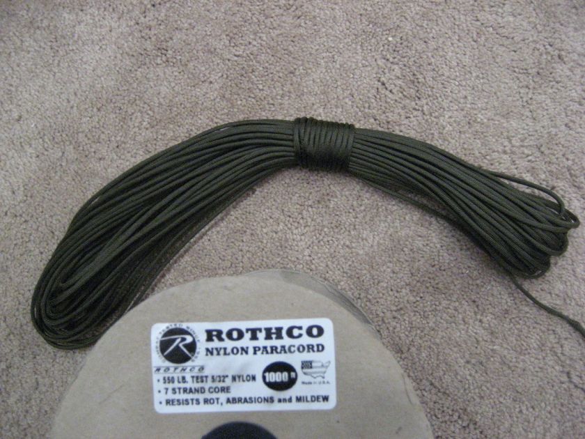   OLIVE DRAB GREEN Cut To Order  Any Length  Multiples of 10 feet  