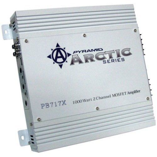 Pyramid PB717X 1000 Watt 2 Channel Bridgeable Amplifier 068888879347 