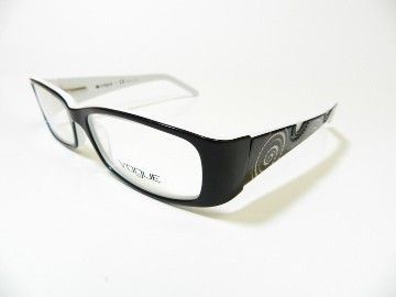 VOGUE EYEGLASSES VO 2593 1306 BLACK WHITE OPTICAL NEW  