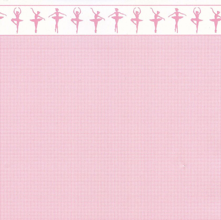 Dollhouse Miniature Wallpaper Ballerina 1388A  