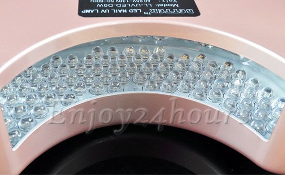 LED Nail Gel Cure Lamp Harmony Shellac UV Dryer 9W New  