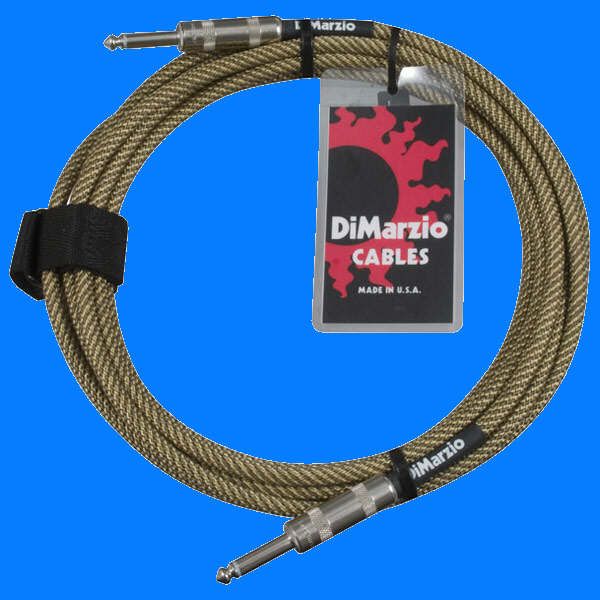 DiMarzio EP1718SSVT 18 Vintage Tweed Instrument Cable NEW 