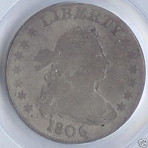 1806 Bust Quarter PCGS G 04  