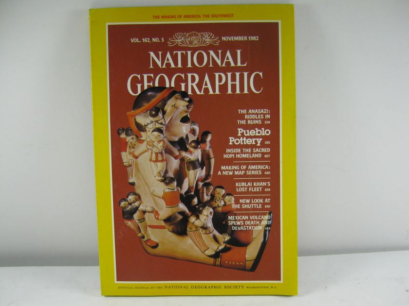 National Geographic November 1982 vol. 162, no. 5  