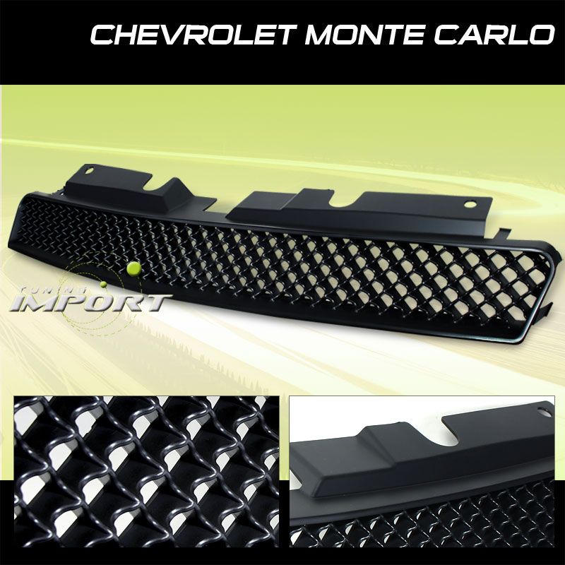 NEW CHEVY IMPALA/MONTE CARLO BLACK MESH FRONT GRILLE GRILL 06 07 08 09 