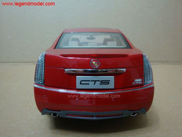 18 China Cadillac CTS 2009 Metallic red color  