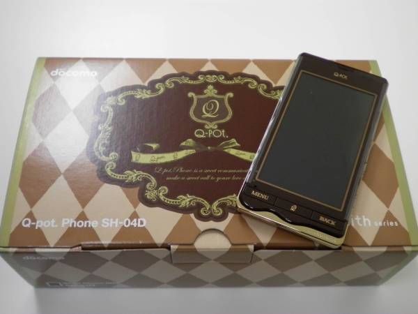   SHARP SH 04D Q POT CHOCOLATE ANDROID WATERPROOF SMARTPHONE QPOT SH 01D