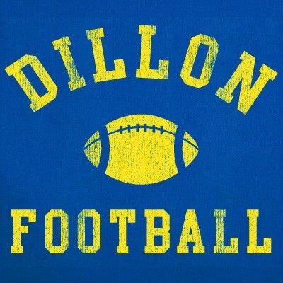 DILLON PANTHERS lights FOOTBALL friday night T SHIRT S Blue  