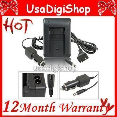 Charger for VIVITAR DVR 840XHD DVR840XHD DVR 7300X NP60  