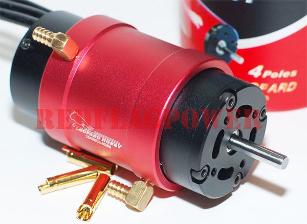 2200kv Leopard 4082 brushless marine motor for RC boat V2 40mm water 