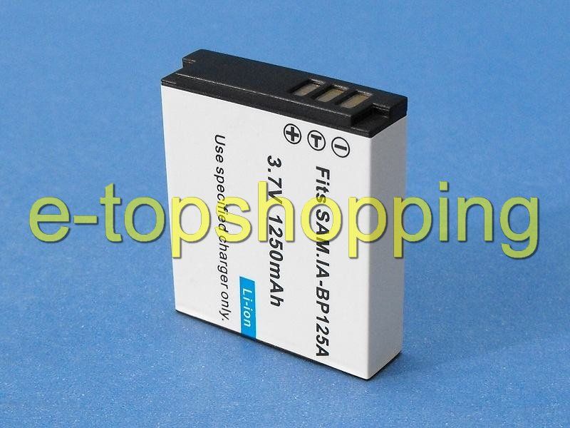 Battery + Charger for Samsung BP125A IA BP125A IA BP125A/EPP AD43 