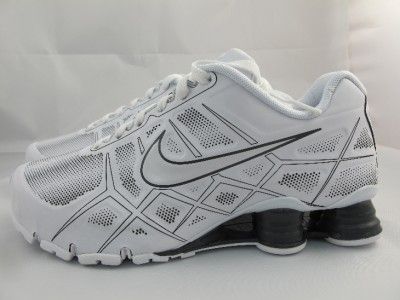 NEW MENS NIKE SHOX TURBO X11 SL 472031 100 WHITE  