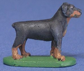 DEAL 40042b Rottweiler DOG miniature 25mm ANIMAL  