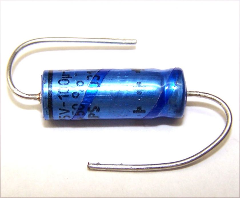 Qty 16 Philips 100UF 25V Axial Electrolytic Capacitors  