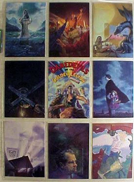 90 Card Fantasy Art Trading Card Set 1995 PAUL CHADWICK Cards in 