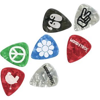 Planet Waves Woodstock Guitar Picks Medium  