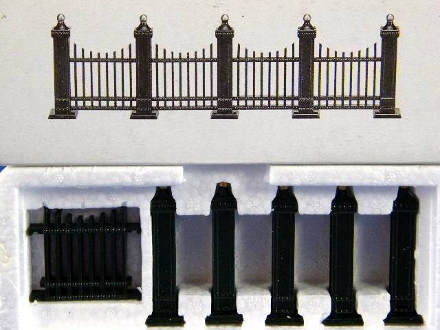 Dept 56 Wrought Iron Fence Extensions 55158 NEW  