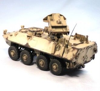 Built 1/35 USMC TUA LAV 25 Iraq Afganistan  