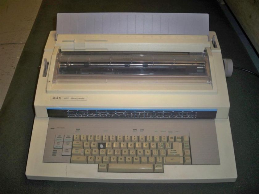 Xerox Memory Writer 6010 Electric Typewriter  