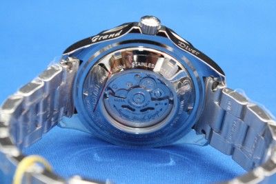 Mens Invicta 3045 Grand Diver Automatic Blue Dial Stainless Steel Pro 