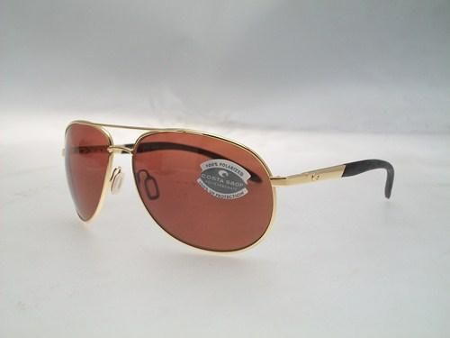 COSTA DEL MAR SUNGLASSES WINGMAN GOLD w/COPPER 580P WM26OCP  