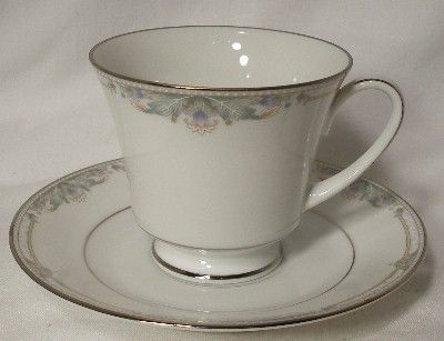 NORITAKE China HEATHERWOOD #4015 Cup & Saucer Set  