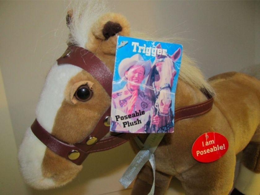   ROY    ROGERS TRIGGER BREYER #4567 Poseable 15 Stuffed NEW  