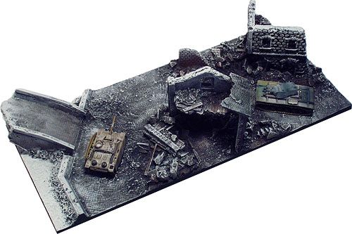 144 CGD City Warfare Diorama Stalingrad Winter 1942  