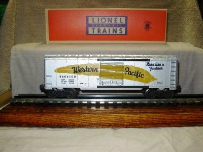 Lionel Postwar 6464 100 Western Pacific Yellow Feather Boxcar w 