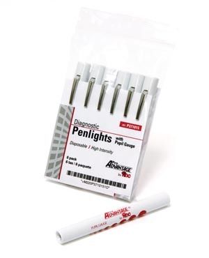 PACK PHYSICIAN DIAGNOSTIC PENLIGHTS WITH PUPIL GAUGE  