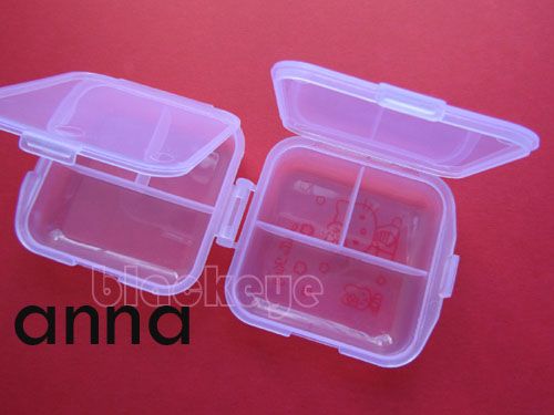   Kitty Pill Cases Double Medicine Case Medical Pill Box Drug  