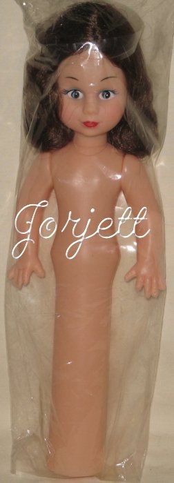 Brunette Tissue Roll Cover Doll, 10 inch tall, Darice  