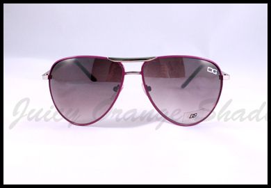 DG Womens AVIATOR Retro Metal Frame Sunglasses PURPLE  