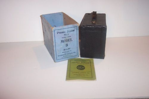 VINTAGE 1916 EASTMAN KODAK CAMERA PREMO JUNIOR MODEL B  