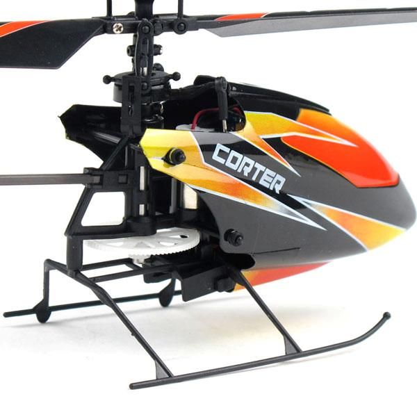   4GHz RC Mini Single Radio Propeller Helicopter Gyro V911 BNF  