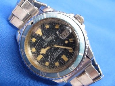   Blue Snow Flake Submariner Watch Ref 94110 ORIGINAL FIND #103  