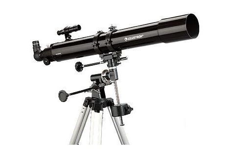 Celestron PowerSeeker 80EQ Refractor Telescope Package w/ Motor Drive 