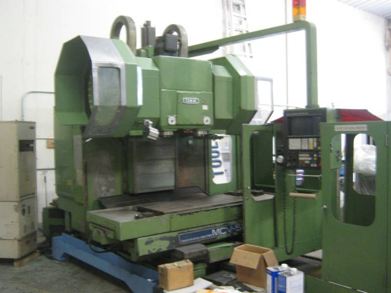 OKK Dual Spindle MCV 520 vertical maching center  