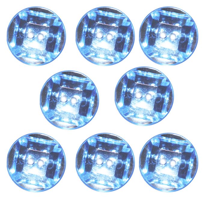 RHINESTONE SPARKLE SEW ON BUTTONS GEMS 15 19mm 9 colors  