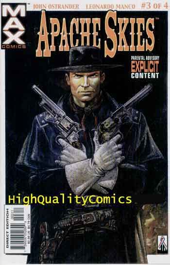 APACHE SKIES #1 2 3 4, NM+, Western, Warpath, Kid, Vengeance in the 