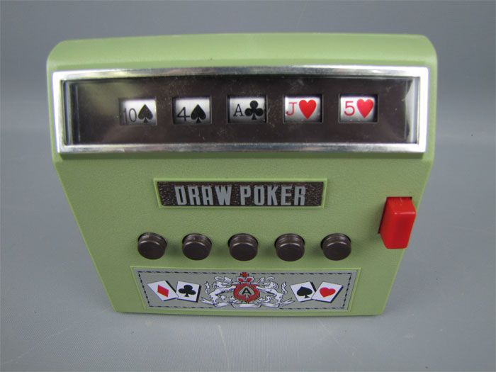 Vintage 1971 Waco Draw Poker Electronic Game Made Japan  